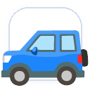 Private parking area