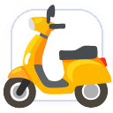 Public parking for motorcycles
