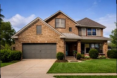 Residential rental exterior in Raleigh, North Carolina