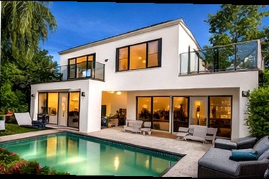 Residential rental exterior in Miami, Florida