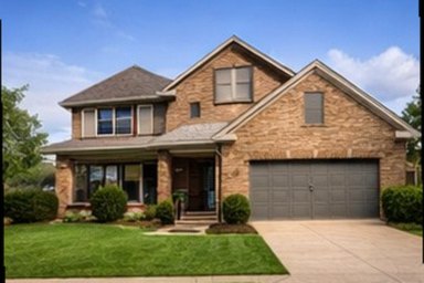 Residential rental exterior in Raleigh, North Carolina