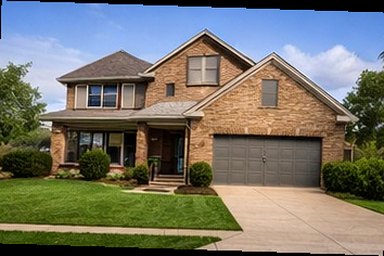 Residential rental exterior in Detroit, Michigan