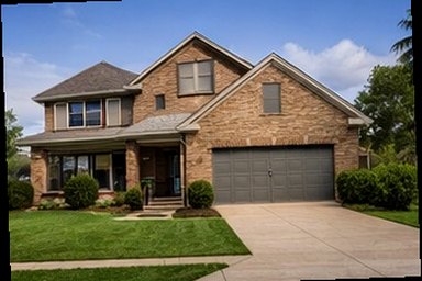 Residential rental exterior in Houston, Texas
