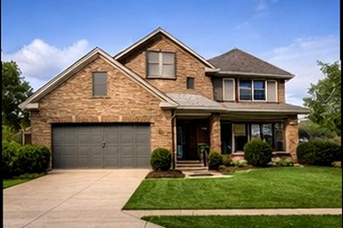 Residential rental exterior in Charlotte, North Carolina