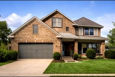 Residential rental exterior in Raleigh, North Carolina