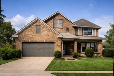 Residential rental exterior in Detroit, Michigan